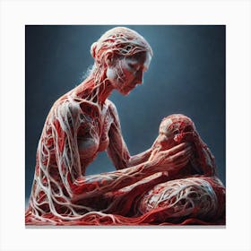 Woman'S Body Canvas Print