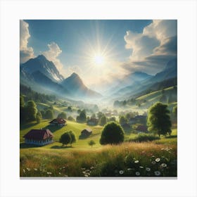 Landscape - Landscape Stock Videos & Royalty-Free Footage Canvas Print