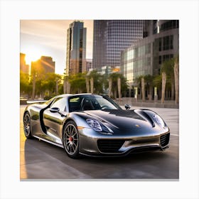 Porsche 918 Spyder Canvas Print