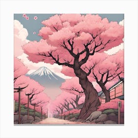 Sakura Blossoms Canvas Print