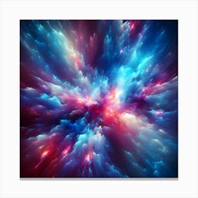 Abstract Nebula Canvas Print