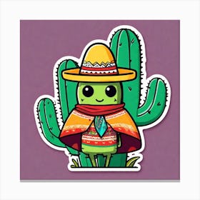 Cactus 45 Canvas Print