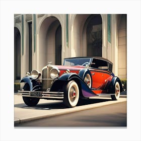 Vintage Car Canvas Print