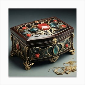 Jewelry Box Canvas Print