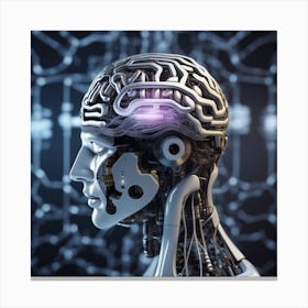 Artificial Intelligence 90 Canvas Print