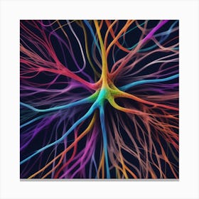 Neuronal Network 6 Canvas Print