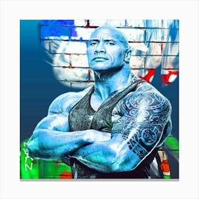 DWayne JohnSon Canvas Print