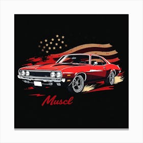 Muscle Car 4 Canvas Print