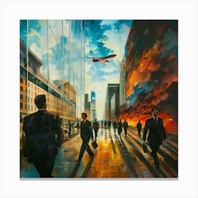 'Cityscape' 1 Canvas Print