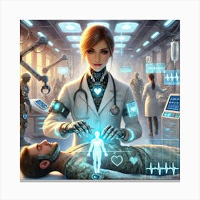 Elena Markov Medical Expertise Canvas Print