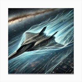 Aurora Phantom Cloaking Technology Canvas Print