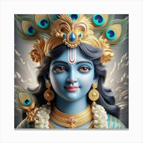 Lord Krishna 4 Canvas Print