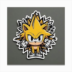 Sonic The Hedgehog 1 Canvas Print