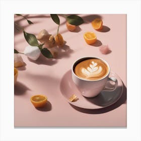 Latte Art 5 Canvas Print