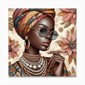 African Woman 1 Canvas Print