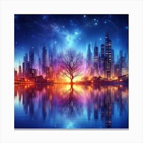 Serenidade Emergente Canvas Print