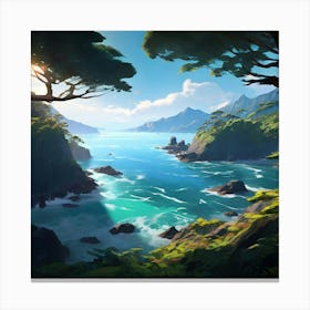 Rakiura National Park New Zealand Canvas Print