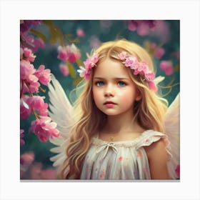 Angel Girl Canvas Print