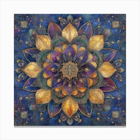 Mandala Art 15 Canvas Print