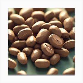 Coffee Beans 352 Canvas Print