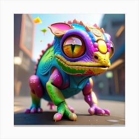 Chameleon 2 1 Canvas Print