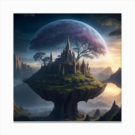 Fairytale Castle Canvas Print