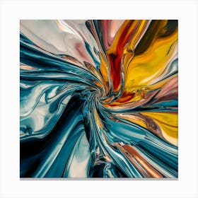 Abstract Abstract Painting 1 Canvas Print