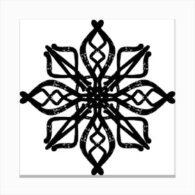 Snowflake 6 Canvas Print