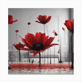 Red Poppy Canvas Print