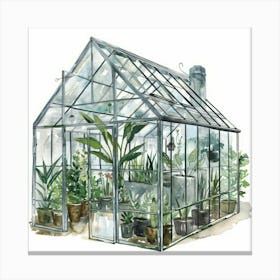 Greenhouse 6 Canvas Print