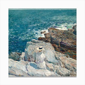 The South Ledges, Appledore, Frederick Childe Hassam Canvas Print