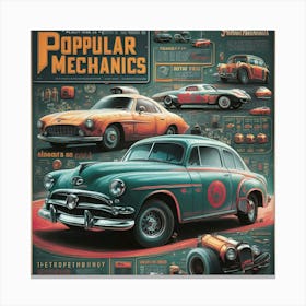 Popular Mechanics 4 Canvas Print