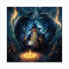 Wizard Of Odin Canvas Print