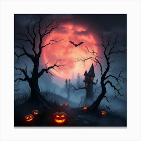 Halloween Night 1 Canvas Print