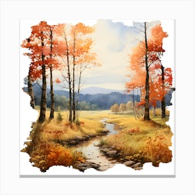 Autumn Forest 3 Canvas Print