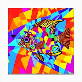 Abstract Fish 3 Canvas Print