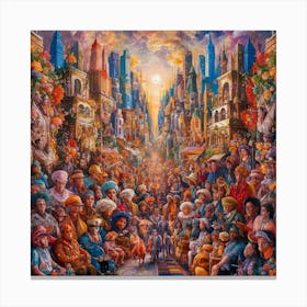 World peace Canvas Print