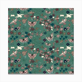 Liberty Vert Vignette Canvas Print