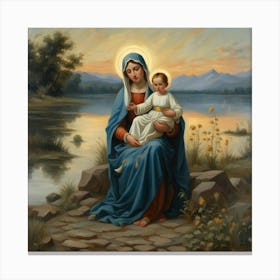 Mary Saint Canvas Print