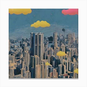 The City Canvas Print