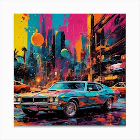 Saturday Night Canvas Print