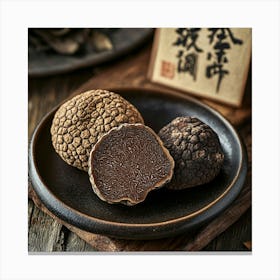 Chinese Black Truffles Canvas Print