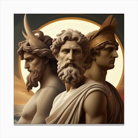 Three Gods Canvas Print