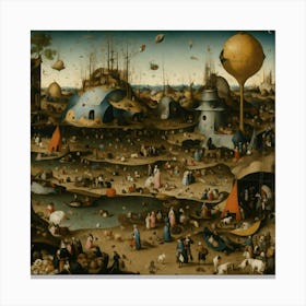 Garden Of Earthly Delights Canvas Print