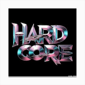 Hevy Metal Logo Canvas Print