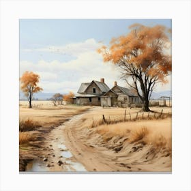 Country Road 5 Canvas Print