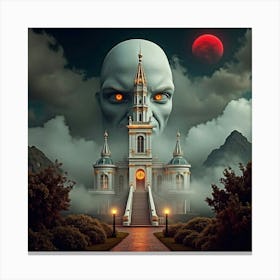 Satan'S Castle Canvas Print