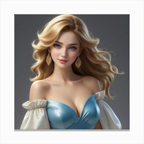 Cinderella 42 Canvas Print