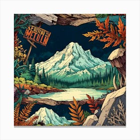 Mountains Canvas Print