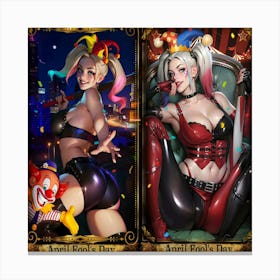 Harley Quinn 10 Canvas Print